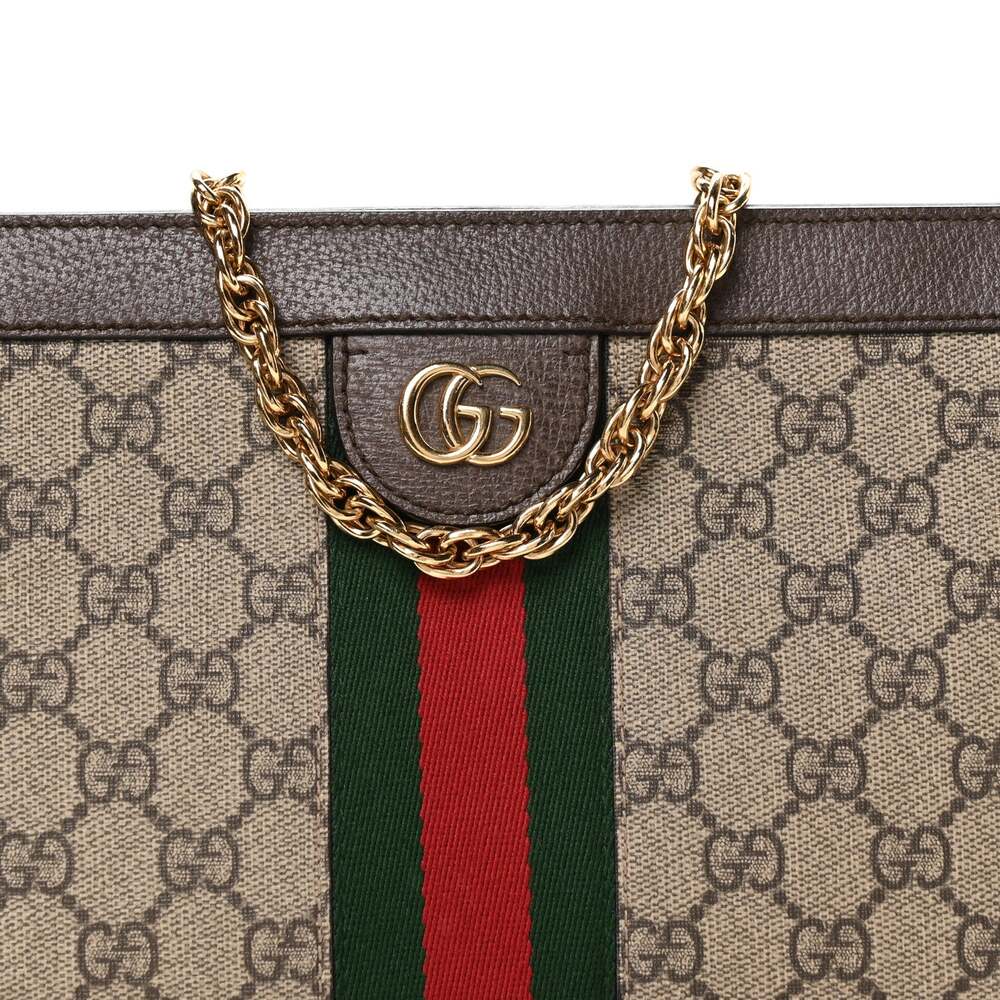 Gucci Gg Supreme Web Small Ophidia #243900G11B - Picture 8 of 10